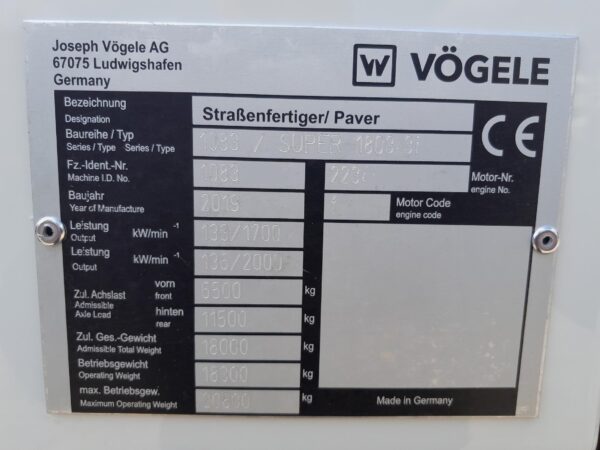 2019 SUPER 1803-3i * 3.500 hrs * Bohle neu überholt ! – Bild 50