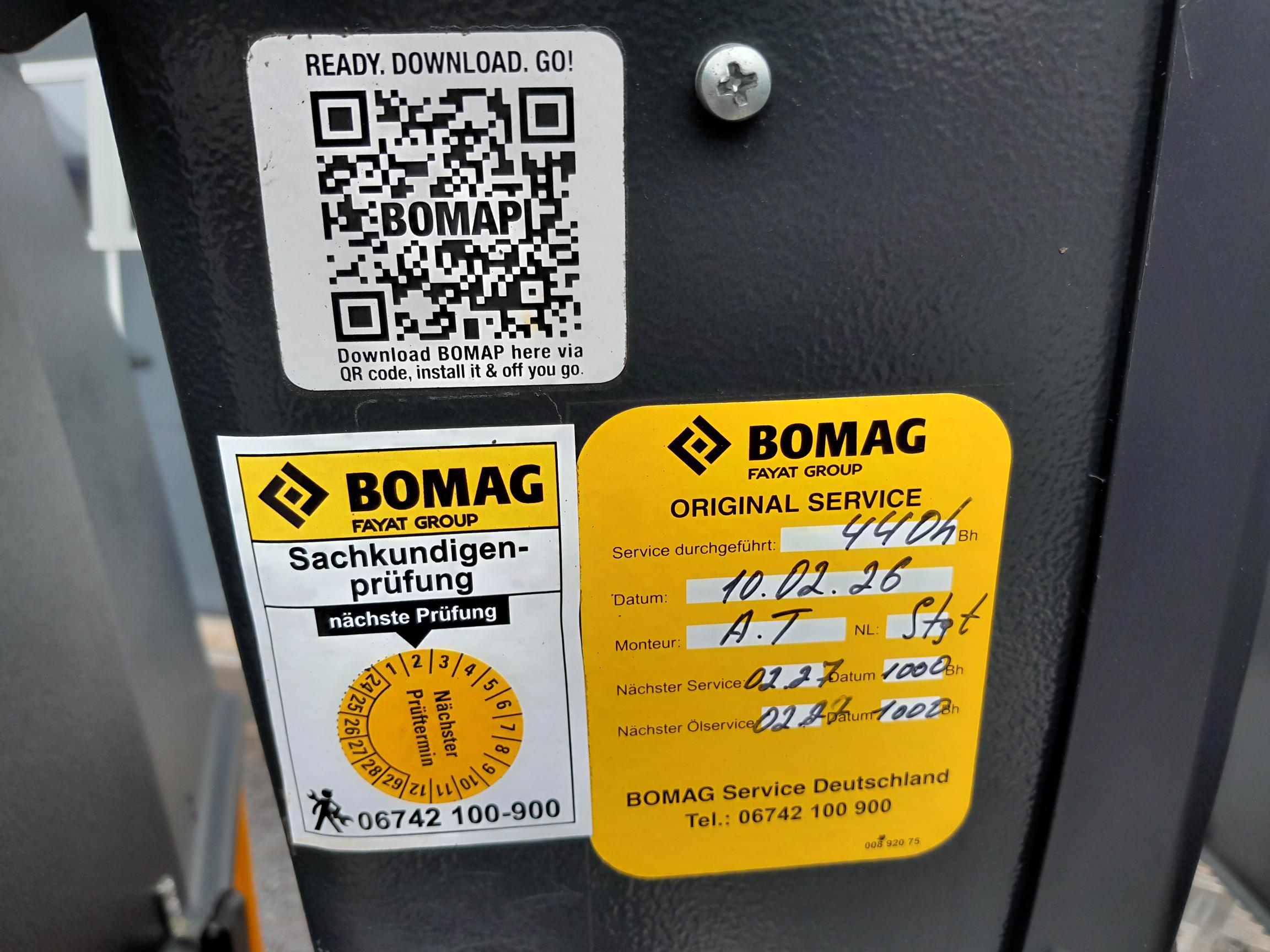 2022 BOMAG BW 138 AD-5 - only 597 hours - like new - Image 10